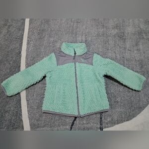 Reebok Kids Mint and Gray Puffer Jacket